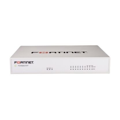 Fortinet FG-61F 10 x GE RJ45 ports, with 128GB SSD  Firewall